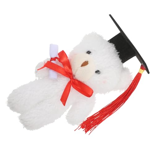 Milisten Dr Bär Puppe Mini Abschlussbären Bärenpuppen Abschluss Plüschpuppen Mini Bären Puppen Abschluss Plüschbären Abschluss Plüschbär Doktorhut Bären Weißer Filzstoff Milisten Dr Bär Puppe Mini Abschlussbären Bärenpuppen Abschluss Plüschpuppen Mini Bären Puppen Abschluss Plüschbären Abschluss Plüschbär Doktorhut Bären Weißer Filzstoff von Milisten