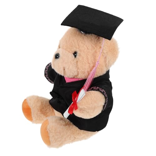 Milisten Dr. Bärenpuppe Diplom-Bär abschluss ausgestopfter bär Abschluss-Cartoon-Bär Mädchen Highschool-Abschlussbär für Absolventen Abschlussbär klein Absolvent Stofftier Plüsch Milisten Dr. Bärenpuppe Diplom-Bär abschluss ausgestopfter bär Abschluss-Cartoon-Bär Mädchen Highschool-Abschlussbär für Absolventen Abschlussbär klein Absolvent Stofftier Plüsch von Milisten
