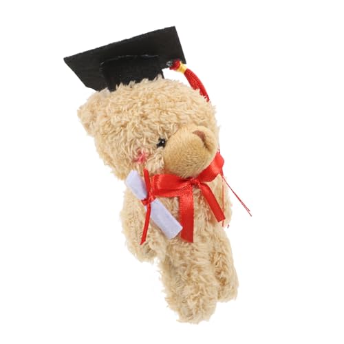 Milisten Dr. Bärenpuppe Graduation Plüschbär Plüsch Kleiner Bär Doktormützen Bären abschluss ausgestopfte bären Bärenpuppen Plüschbären Stofftier abschlussbär PP Baumwolle Braun Milisten Dr. Bärenpuppe Graduation Plüschbär Plüsch Kleiner Bär Doktormützen Bären abschluss ausgestopfte bären Bärenpuppen Plüschbären Stofftier abschlussbär PP Baumwolle Braun von Milisten