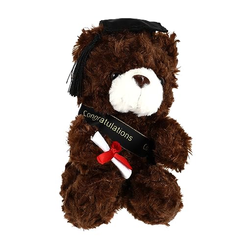 Milisten Dr. Bärenpuppe ausgestopft Plüsch Kuscheltier Tiere Girly für Absolventen Herzlichen Glückwunsch Grad Stoffspielzeug Absolvent Stoffbär Süßes Stofftier PP Baumwolle Milisten Dr. Bärenpuppe ausgestopft Plüsch Kuscheltier Tiere Girly für Absolventen Herzlichen Glückwunsch Grad Stoffspielzeug Absolvent Stoffbär Süßes Stofftier PP Baumwolle von Milisten