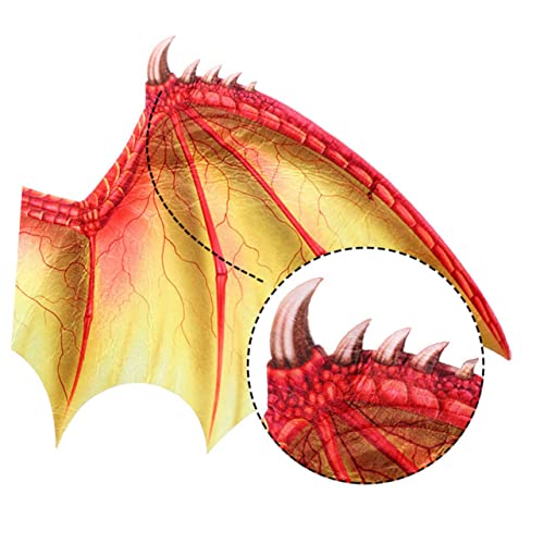 Milisten Drachenflügel Kostüm Leicht Kreativ Cosplay Flügel für Halloween Party Geburtstag Junge Mädchen Fantasievolle Verkleidung Bühnenauftritt Milisten Drachenflügel Kostüm Leicht Kreativ Cosplay Flügel für Halloween Party Geburtstag Junge Mädchen Fantasievolle Verkleidung Bühnenauftritt von Milisten