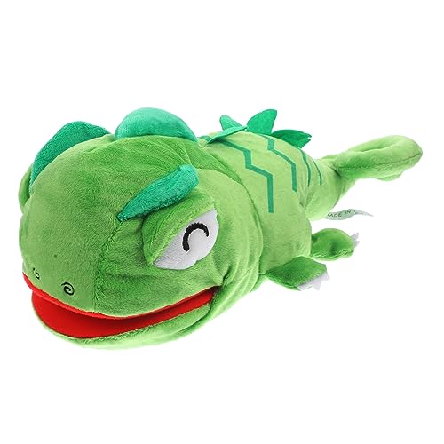 Milisten Echse Handpuppe Aus Plüsch Bewegliche Mundfunktion Für Interaktives Rollenspiel Fantasie Und Kommunikationsfähigkeiten Von Kindern Milisten Echse Handpuppe Aus Plüsch Bewegliche Mundfunktion Für Interaktives Rollenspiel Fantasie Und Kommunikationsfähigkeiten Von Kindern von Milisten