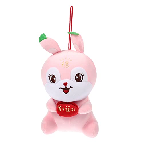Milisten Ehrfurchtsames Kaninchenplüschspielzeug Kaninchen Figur hasenfiguren Kaninchen Dekoration hase Kuscheltier Kaninchen-Maskottchen- dekoratives Stofftier PP Baumwolle Rosa Milisten Ehrfurchtsames Kaninchenplüschspielzeug Kaninchen Figur hasenfiguren Kaninchen Dekoration hase Kuscheltier Kaninchen-Maskottchen- dekoratives Stofftier PP Baumwolle Rosa von Milisten