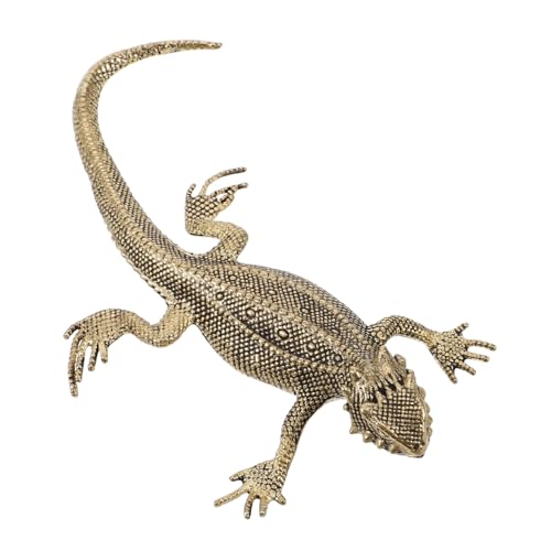 Milisten Eidechsenfigur Realistische Tierfiguren Eidechsenstatue Messing Milisten Eidechsenfigur Realistische Tierfiguren Eidechsenstatue Messing von Milisten
