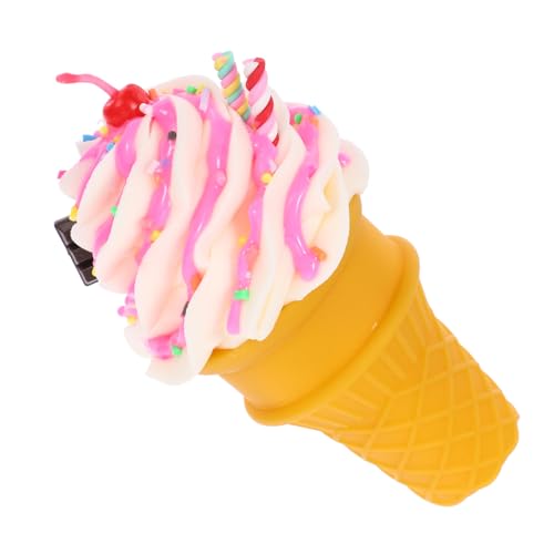Milisten Eismodell Nachtisch klein am Stiel realistisch gefälschtes Eisspielzeug gefälschte Eiscreme-Modelle Coffee Bar Accessoires gefälschte Eiswaffel Eistüte PVC Milisten Eismodell Nachtisch klein am Stiel realistisch gefälschtes Eisspielzeug gefälschte Eiscreme-Modelle Coffee Bar Accessoires gefälschte Eiswaffel Eistüte PVC von Milisten