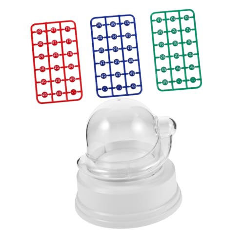 Milisten Elektrische Tragbare Bingo Maschine mit Kugeln Mini Lotto Ball Cage für Familienparty Interaktives Shake Spiel Fairer und Stabiler Betrieb Geeignet für Altersgruppen Milisten Elektrische Tragbare Bingo Maschine mit Kugeln Mini Lotto Ball Cage für Familienparty Interaktives Shake Spiel Fairer und Stabiler Betrieb Geeignet für Altersgruppen von Milisten