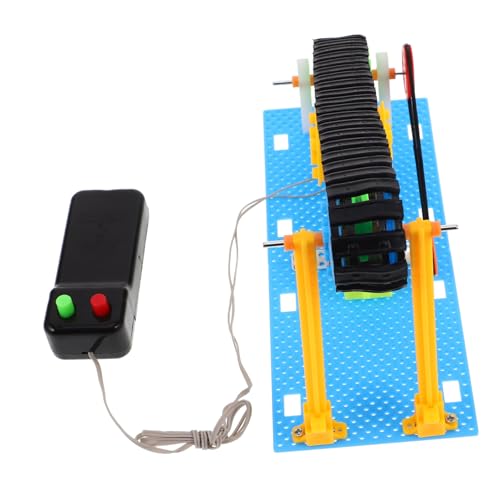 Milisten Elektrischer Förderer Mini-Förderband Robotik für Robotik-Kit Fließband Förderband für Bagger Lebensmittelförderband für den Tisch Robotik-Bausätze Förderbandsystem Plastik Milisten Elektrischer Förderer Mini-Förderband Robotik für Robotik-Kit Fließband Förderband für Bagger Lebensmittelförderband für den Tisch Robotik-Bausätze Förderbandsystem Plastik von Milisten