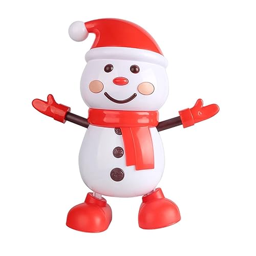 Milisten Elektrischer Tanzender Schneemann Roboter mit Musik und Licht Batteriebetriebene Weihnachtsdeko für Umweltfreundliches Langlebiges Material für Zuhause und Büro Milisten Elektrischer Tanzender Schneemann Roboter mit Musik und Licht Batteriebetriebene Weihnachtsdeko für Umweltfreundliches Langlebiges Material für Zuhause und Büro von Milisten