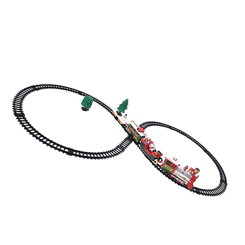 Milisten Elektrischer Weihnachtszug mit Batteriebetriebenem Retro Zug und Bahn Kleines Lernspielzeug mit Glatten Kanten als Weihnachtsdeko und für Jungen und Mädchen Milisten Elektrischer Weihnachtszug mit Batteriebetriebenem Retro Zug und Bahn Kleines Lernspielzeug mit Glatten Kanten als Weihnachtsdeko und für Jungen und Mädchen von Milisten