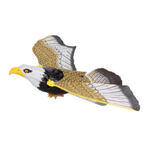 Milisten Elektronischer Fliegender Vogel mit Leuchtenden Flügeln Batteriefrei Interaktives Outdoor Spiel für Realistischer Adlerform Fördert Bewegung und Aufmerksamkeit von Milisten