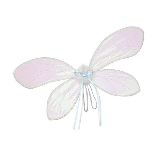 Milisten Faltbare Engel Flügel Dekoration für Erwachsene Dazzling Cosplay Wing Prop für Partys Halloween und Bühnenauftritte Kleine Weiße Flügel Milisten Faltbare Engel Flügel Dekoration für Erwachsene Dazzling Cosplay Wing Prop für Partys Halloween und Bühnenauftritte Kleine Weiße Flügel von Milisten