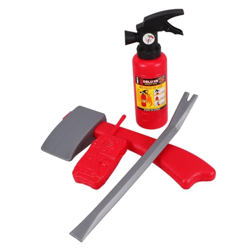Milisten Feuerwehrspielzeug Teiliges Wasserbasiertes Feuerwehr Accessoires für Rollenspiele Realistische Nachbildung für Jungen und Mädchen für Kostümpartys und Fasching Milisten Feuerwehrspielzeug Teiliges Wasserbasiertes Feuerwehr Accessoires für Rollenspiele Realistische Nachbildung für Jungen und Mädchen für Kostümpartys und Fasching von Milisten