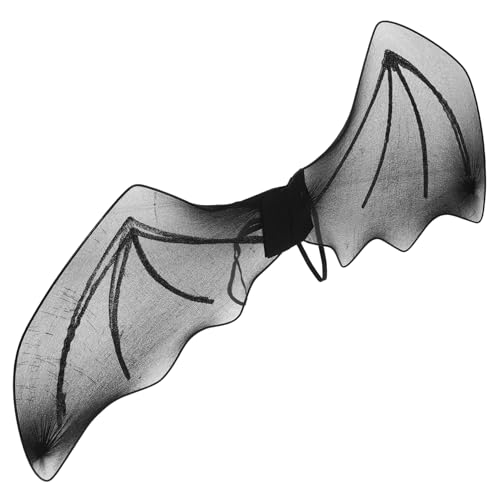 Milisten Fledermausflügel Kostüm für Halloween Gruselige Party Requisiten für Erwachsene Leicht und Tragbar für Maskeraden und Bühnenauftritte Mystisches Schwarzes Design Milisten Fledermausflügel Kostüm für Halloween Gruselige Party Requisiten für Erwachsene Leicht und Tragbar für Maskeraden und Bühnenauftritte Mystisches Schwarzes Design von Milisten
