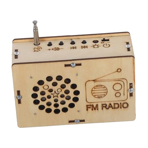 Milisten Radiobausatz Zum Selberbauen Experimental-wissenschaftsset Für Junge Mädchen Bastelspielzeug Mit Praktischer Elektronikmontage Technikbausätze Für Jungen Und Mädchen von Milisten