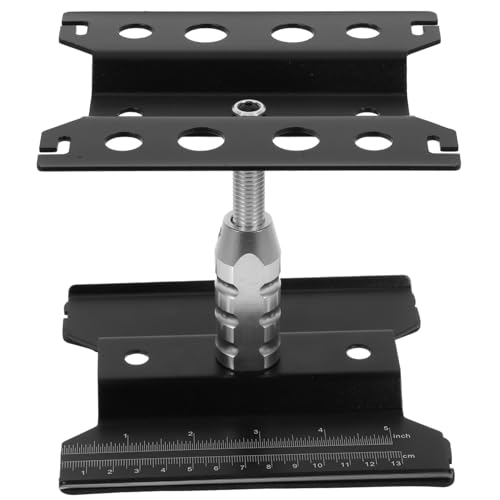 Milisten Fräswerkzeughalter Reparatur Rc-ständer Für Kleinlastwagen Rc-Truck-ständer Rc-ständer Für LKW Leichtmetall-LKW Zubehör Für Rc-Autos Black Aluminiumlegierung von Milisten