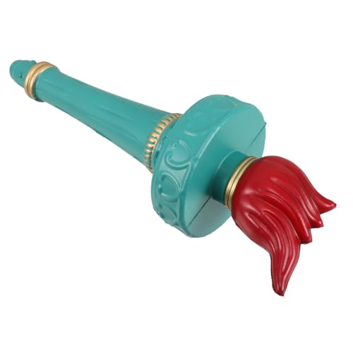 Milisten Statue of Torch Prop Kostüm-Requisite Für Unabhängigkeitstag Und Cosplay Unisex Accessoire Für Feiern Sky-blaues Design von Milisten