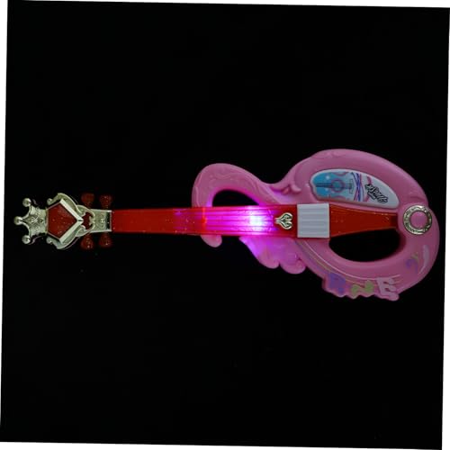 Milisten Frühe Geigenausbildung Geigeninstrument -Geige Simulationsgeigenspielzeug Anfänger Violine Studentische Geige Mini-Violine-Modell Spielzeuggeige Plastik Rosa von Milisten