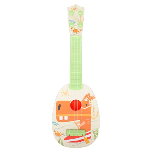 Milisten Frühkindliches Lernspielzeug Ukulele für Realistisches Musikinstrument für Musikalische und Frühe Bildung Geeignet für Kleinkinder und Vorschulkinder von Milisten