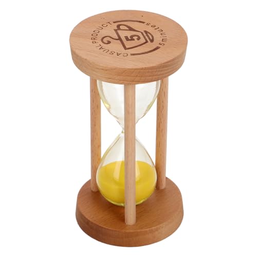Milisten Fünf-Minuten-Timer Badezimmer-Timer Lustig Waschtimer Für Timer-zahnbürste Für Glas-Timer Zahnbürsten -Timer Fünf-Minuten-Timer Kreative Sandglas Sanduhr Aus Glas von Milisten