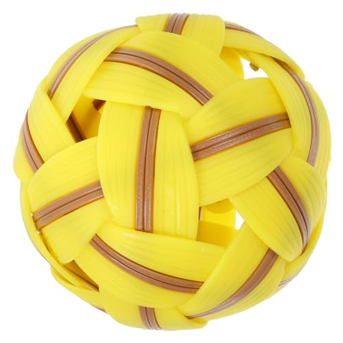 Milisten Fujimoto - Fußball aus gewebtem Kunststoffball Kugelspielzeug aus Kunststoff Sportspielzeug aus Kunststoff im Freien Outdoor- Plastik Bunt von Milisten