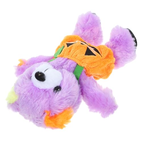 Milisten Funky Halloween Plüschbär Mit Kürbisfüllung Farbenfrohes Stofftier Für Halloween Dekoration Und Kuschelabenteuer Perfektes Für Freunde Und Familie von Milisten