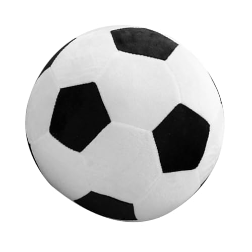 Milisten Fußball Plüschkissen Weiches Gefülltes Sportspielzeug Für Fußballfans Zum Spielen Und Kuscheln Für Geburtstage Und Besondere Anlässe von Milisten