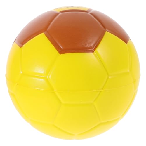 Milisten Fußballspielzeug Völkerball im Freien und drinnen Spielplatzball Bälle für Kleinkinder 1-3 Handball für Gefälligkeiten für Sportpartys Tiermuster-Fußball schöner Fußball Pu von Milisten