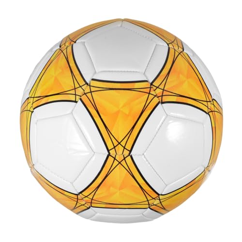 Milisten Fußballtraining Mini Fußball Indoor Fuß Bälle Gelb PVC von Milisten