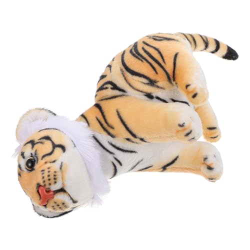 Milisten Gelbes Tiger Plüschtier Lifelike Stofftier Kuscheltier und Sofa Dekoration für Sammelfiguren Milisten Gelbes Tiger Plüschtier Lifelike Stofftier Kuscheltier und Sofa Dekoration für Sammelfiguren von Milisten