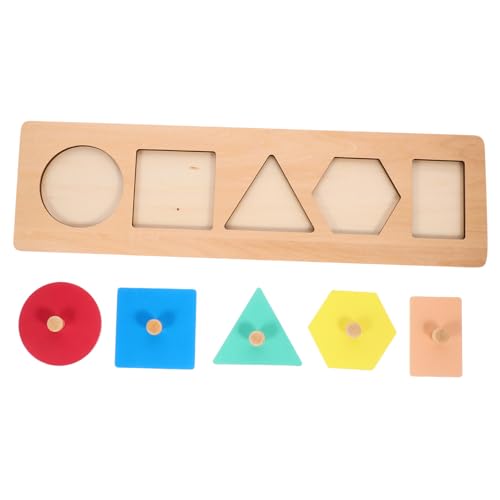 Milisten Geometrisches Holzpuzzle für Montessori Formen und Farbenlernen Interaktive Lernspiele für Kleinkinder Jahre Sicheres und Zuverlässiges Holzspielzeug für Kreative Milisten Geometrisches Holzpuzzle für Montessori Formen und Farbenlernen Interaktive Lernspiele für Kleinkinder Jahre Sicheres und Zuverlässiges Holzspielzeug für Kreative von Milisten