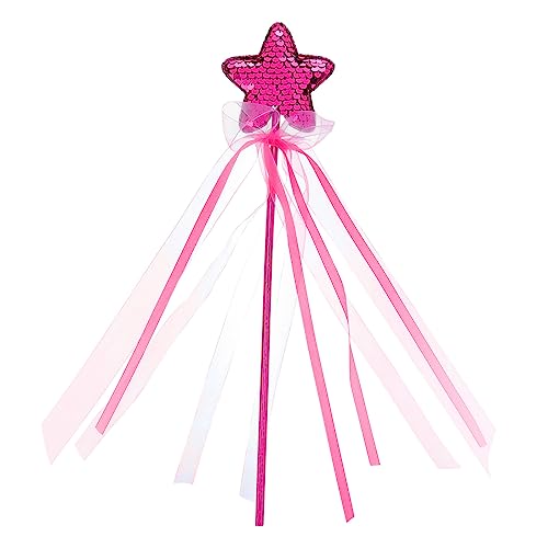 Milisten Glitzernde Zauberstäbe für Rote Sequin Star Wand mit Bändern Kostüm Accessoires für Geburtstagsfeiern Halloween und Bühnenaufführungen Milisten Glitzernde Zauberstäbe für Rote Sequin Star Wand mit Bändern Kostüm Accessoires für Geburtstagsfeiern Halloween und Bühnenaufführungen von Milisten