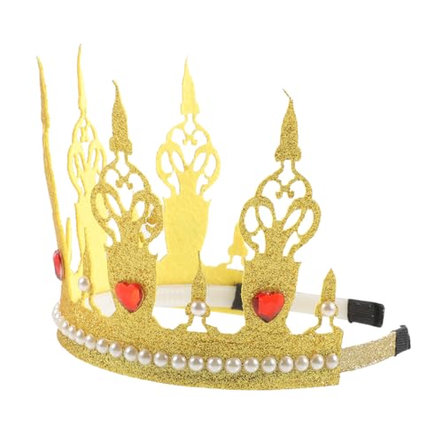 Milisten Goldene Geburtstagskrone Für Dekoratives Haarband Mit Filigranem Design Sicherem Material Und Leichtem Tragekomfort Für Unvergessliche Feiern Und Erinnerungen Milisten Goldene Geburtstagskrone Für Dekoratives Haarband Mit Filigranem Design Sicherem Material Und Leichtem Tragekomfort Für Unvergessliche Feiern Und Erinnerungen von Milisten