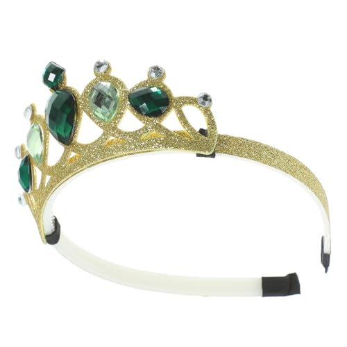 Milisten Goldene Prinzessinnenkrone für Schimmernde Haarbandkrone mit Strass für Cosplay und Partys Geburtstagskrone für Kleine Prinzessinnen Milisten Goldene Prinzessinnenkrone für Schimmernde Haarbandkrone mit Strass für Cosplay und Partys Geburtstagskrone für Kleine Prinzessinnen von Milisten