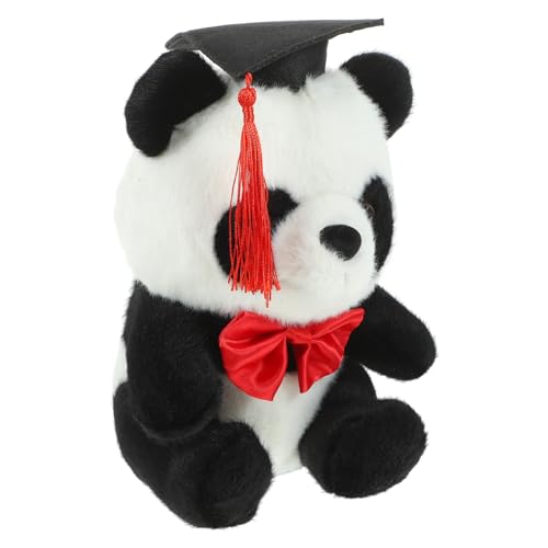 Milisten Graduation Panda Plüschtier mit Fliege Kuscheltier für Absolventen zur Graduierung Niedliches Deko Element für Zimmer und Feiern Milisten Graduation Panda Plüschtier mit Fliege Kuscheltier für Absolventen zur Graduierung Niedliches Deko Element für Zimmer und Feiern von Milisten