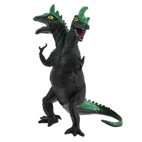Milisten Großes Dinosaurier mit Soundfunktion Doppelköpfiges Modell Langlebiges Kinderspielzeug und Dekoration von Milisten