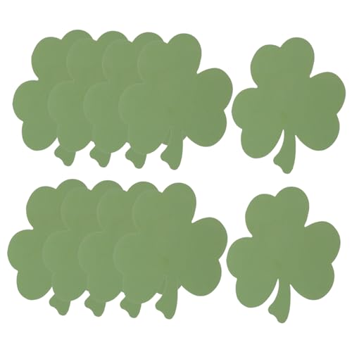 Milisten Grüne Dreiblättrige Papier Dekorationen mit Klebepunkten Blattförmige DIY Wand und Party Deko für Patrick's Day Festival und Innenraumgestaltung Milisten Grüne Dreiblättrige Papier Dekorationen mit Klebepunkten Blattförmige DIY Wand und Party Deko für Patrick's Day Festival und Innenraumgestaltung von Milisten