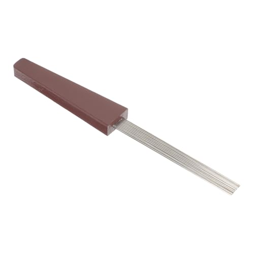 Milisten Guiro Schaber Holzgriff Percussion Instrument Lernspielzeug Bandbegleitung Musikalisches Erziehungswerkzeug mit Rauer und Glatter Oberfläche für Klaren Klang Milisten Guiro Schaber Holzgriff Percussion Instrument Lernspielzeug Bandbegleitung Musikalisches Erziehungswerkzeug mit Rauer und Glatter Oberfläche für Klaren Klang von Milisten