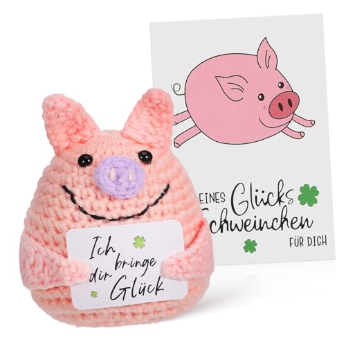 Milisten Häkeltier Positives Schwein Emotionale Unterstützung Weiches Gehäkeltes Charmante Deko für für Verschiedene Anlässe Langlebig und Pflegeleicht Milisten Häkeltier Positives Schwein Emotionale Unterstützung Weiches Gehäkeltes Charmante Deko für für Verschiedene Anlässe Langlebig und Pflegeleicht von Milisten