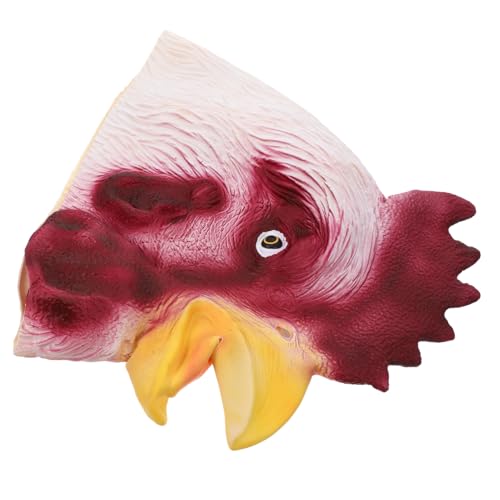 Milisten Hahn Maske Tierkopf Kostüm Zubehör für Halloween Karneval Party Erwachsene Tiermasken Erwachsenenhalloween Gruselige Maskerade Milisten Hahn Maske Tierkopf Kostüm Zubehör für Halloween Karneval Party Erwachsene Tiermasken Erwachsenenhalloween Gruselige Maskerade von Milisten