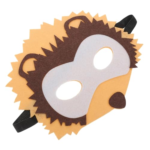 Milisten Halbgesicht Tiermaske aus Vliesstoff für Cosplay Geburtstagsfeiern Halloween und Karneval Kostüm Requisite für Erwachsene Milisten Halbgesicht Tiermaske aus Vliesstoff für Cosplay Geburtstagsfeiern Halloween und Karneval Kostüm Requisite für Erwachsene von Milisten