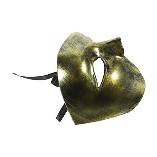Milisten Halbgesichtsmaske für Halloween Multifunktionale Partymaske Antikem für Karneval Maskeraden und Cosplay Events Komfortables und Langlebiges Material Milisten Halbgesichtsmaske für Halloween Multifunktionale Partymaske Antikem für Karneval Maskeraden und Cosplay Events Komfortables und Langlebiges Material von Milisten