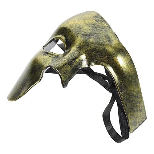 Milisten Halbmasken für Halloween Tragbare Multifunktionale Party Maske Elegantem Design für Festival und Kostümpartys Leicht und Verstellbar von Milisten