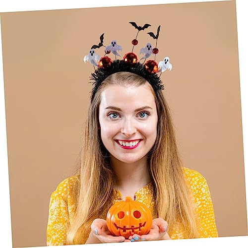 Milisten Halloween Cosplay Haarreif Weißer Geist mit Fledermaus Design Leichtes Kostümzubehör für Party Fotografie Geburtstage und Halloween Deko Milisten Halloween Cosplay Haarreif Weißer Geist mit Fledermaus Design Leichtes Kostümzubehör für Party Fotografie Geburtstage und Halloween Deko von Milisten