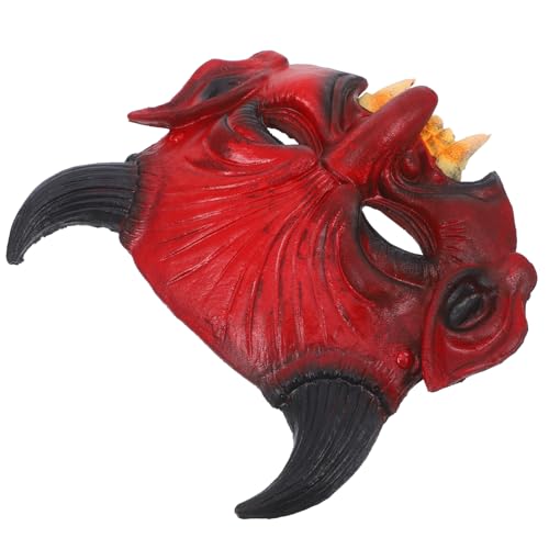 Milisten Halloween Dämonenmaske Cosplay Requisite für Kostümparty Gruselige Maske für Halloween für Festlichkeiten und Maskeraden von Milisten