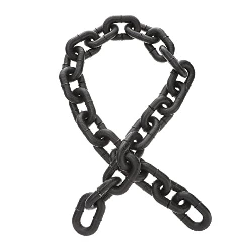 Milisten Halloween Dekoration Kette aus Kunststoff Gruselige Fake Chain für Cosplay und Party Dekoration Leicht und Einfach für Halloween Milisten Halloween Dekoration Kette aus Kunststoff Gruselige Fake Chain für Cosplay und Party Dekoration Leicht und Einfach für Halloween von Milisten