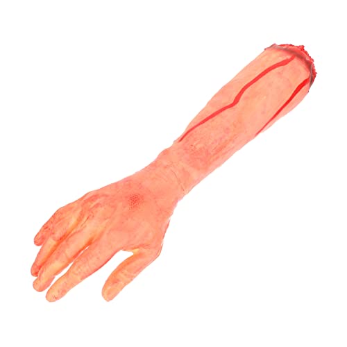Milisten Halloween Gefälschte Körperteile Blutige Hand Requisite Für Gruselige Deko Für Halloween Party Schaurige Effekte Realistische Body Party Prop Rechte von Milisten