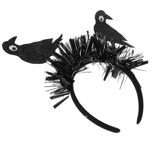 Milisten Halloween Glitzer Haarreif mit Krähenschmuck Auffälliges Festival Haarband für Damen und Herren Vielseitig für Halloween Karneval Partys und Bühnenauftritte Leicht zu Verstauen Milisten Halloween Glitzer Haarreif mit Krähenschmuck Auffälliges Festival Haarband für Damen und Herren Vielseitig für Halloween Karneval Partys und Bühnenauftritte Leicht zu Verstauen von Milisten