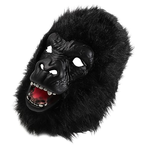 Milisten Halloween Gorilla Kopfmaske Realistische Tiermaske für Kostüm und Party Leicht und Bequem für Cosplay Karneval und Gruselige Anlässe Milisten Halloween Gorilla Kopfmaske Realistische Tiermaske für Kostüm und Party Leicht und Bequem für Cosplay Karneval und Gruselige Anlässe von Milisten