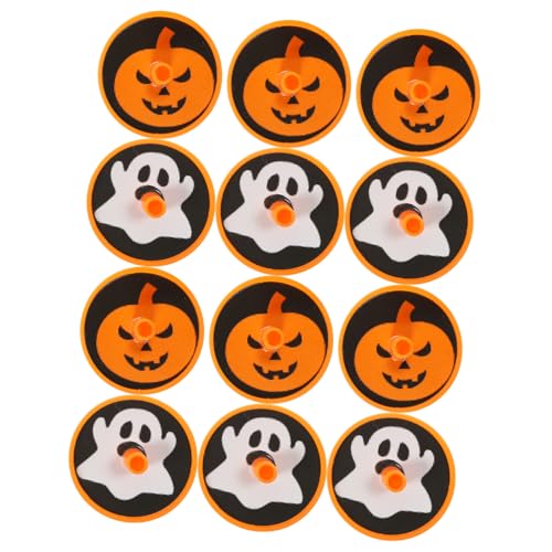 Milisten Halloween Gyroskop aus Kunststoff Teiliges mit Geistern und Kürbissen Rotierende Tops für Kindergeburtstag Partygeschenk für Jungen und Mädchen Langlebig und Kreativ Milisten Halloween Gyroskop aus Kunststoff Teiliges mit Geistern und Kürbissen Rotierende Tops für Kindergeburtstag Partygeschenk für Jungen und Mädchen Langlebig und Kreativ von Milisten
