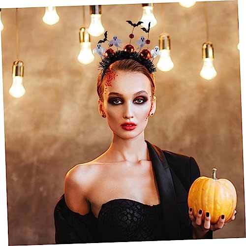 Milisten Halloween Haarreif Weißer Geist mit Fledermaus und Ball Leichtes Bequemes Stirnband für Kostüm und Partyfotos Geeignet für Halloween Cosplay und Mottopartys Milisten Halloween Haarreif Weißer Geist mit Fledermaus und Ball Leichtes Bequemes Stirnband für Kostüm und Partyfotos Geeignet für Halloween Cosplay und Mottopartys von Milisten